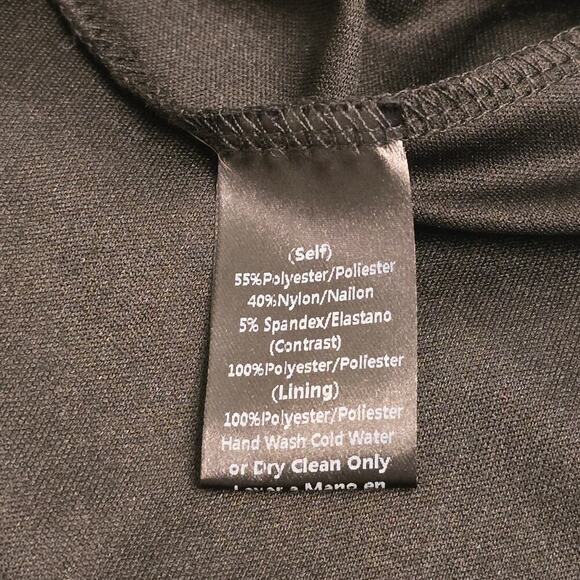 Black Mini Dress Sz S Sweetheart Embroided Rose Applique Strappy Whimsigoth Y2K - Picture 10 of 11